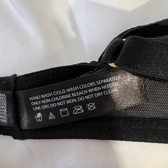 NWOT NATORI Flora Underwire Bra in Black/Light Mocha (30D) - Picture 11 of 13